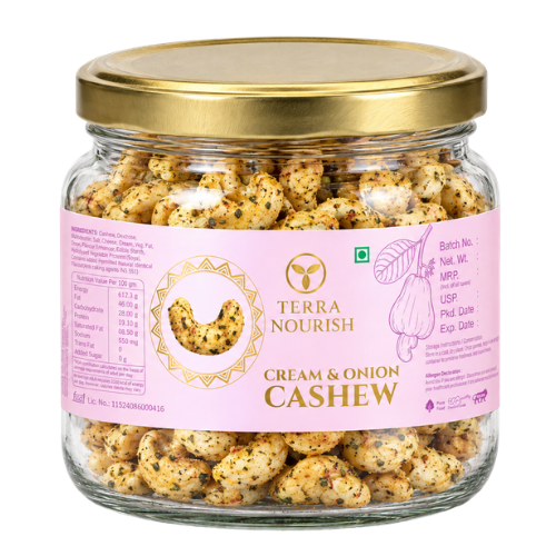 Cream n Onion Cashew